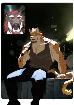 Rating: s
ID: 4792501
Date: 2024-05-19 01:36:25 -0400
Status: active
Score: 25
2_horns absurd_res anthro any_(anyisdragon) barazoku black_body black_bottomwear black_clothing black_hair black_pants black_scales blonde_hair blush bottomwear cheek_scar chest_tuft chin_scar claws clothing concert dipstick_tail dragon drum drum_set duo ear_piercing ear_ring electronics facial_hair facial_scar fan_screaming_at_madison_beer_performance felid finger_claws fur goatee green_eyes grey_clothing grey_shirt grey_tank_top grey_topwear hair heart_symbol hi_res holding_microphone holding_object horn jaguar male mammal markings meme microphone multicolored_body multicolored_fur multicolored_scales muscular muscular_anthro muscular_male musical_instrument mythological_creature mythological_scalie mythology on_stage open_mouth open_smile orange_body orange_fur pantherine pants percussion_instrument peterhl photography_(artwork) piercing red_eyes red_hair red_horn ring_piercing rom_g scales scalie scar shirt smile spots spotted_body spotted_fur tail tail_markings tank_top topwear tuft two_tone_body two_tone_fur two_tone_scales white_body white_fur white_scales yellow_tail_tip post #4792501