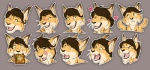 Rating: s
ID: 1034653
Date: 2016-10-29 12:14:52 -0400
Status: active
Score: 5
2016 angry anthro black_nose blush brown_body brown_fur brown_hair brown_stripes digital_media_(artwork) expression_sheet expressions fangs felid feline fur grey_background hair half-closed_eyes headshot_portrait heart_symbol ifus inner_ear_fluff licking licking_lips licking_own_lips looking_at_viewer luxen_(luxenkitty) lynx male mammal multicolored_body multicolored_fur narrowed_eyes one_eye_closed open_mouth photo picture_frame pink_tongue portrait self_lick shocked simple_background solo sticker_pack striped_body striped_fur stripes tan_body tan_fur teeth telegram_sticker tongue tongue_out tuft whiskers white_body white_fur wink yellow_eyes post #1034653