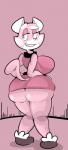 Rating: q
ID: 1435483
Date: 2018-01-23 23:27:40 -0500
Status: active
Score: 23
2018 anthro bedroom_eyes blue_eyes breasts butt clothed clothing digital_media_(artwork) domestic_cat felid feline felis female fur half-closed_eyes hi_res looking_at_viewer looking_back mammal narrowed_eyes pink_body pink_fur presenting presenting_hindquarters pupils rear_view seductive shima_luan simple_background slit_pupils smile solo standing super_planet_dolan tentaclebot tight_clothing underbutt upskirt post #1435483