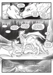 blush bodily_fluids comic conditional_dnp dialogue dragon duo embarrassed english_text entwined_tails european_mythology feral feral_on_feral forest forest_background genital_fluids greyscale grumpyvulpix hi_res icewing_(wof) lying male male/male monochrome mythological_creature mythological_scalie mythology nature nature_background on_back on_ground peeing peeing_on_another piercing plant qibli_(wof) quadruped sandwing_(wof) scalie standing_over tail tail_coil text tree urine western_dragon wings_of_fire winter_(wof)