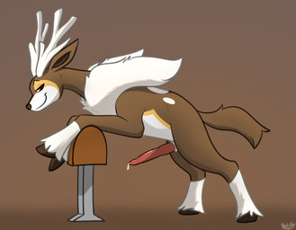 Rating: e
ID: 5412065
Date: 2025-03-04 15:45:40 -0500
Status: active
Score: 81
animal_genitalia animal_penis antlers bodily_fluids brown_body brown_fur cervine_genitalia cervine_penis conditional_dnp cum deer digital_media_(artwork) erection feral fur generation_5_pokemon genital_fluids genitals heliofox hooves horn inviting looking_at_viewer male mammal narrowed_eyes nintendo nude penile penis pokemon pokemon_(species) precum presenting quadruped sawsbuck seductive simple_background smile smirk solo tail winter winter_sawsbuck post #5412065