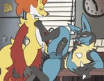 Rating: e
ID: 5635350
Date: 2025-06-11 14:21:17 -0400
Status: active
Score: 397
2d_animation anal anal_penetration animated anthro arkailart balls blue_body blue_fur canid canine clock delphox detailed_background duo erection frame_by_frame fur furniture generation_4_pokemon generation_6_pokemon genitals humanoid_genitalia humanoid_penis inside looking_pleasured lucario lying male male/male male_penetrated male_penetrating male_penetrating_male mammal nintendo on_back on_table penetration penile penile_penetration penis penis_in_ass pokemon pokemon_(species) sex side_view table table_lotus_position post #5635350