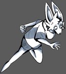 Rating: s
ID: 5484768
Date: 2025-04-05 18:30:17 -0400
Status: active
Score: 2
action_pose ambiguous_gender bottomwear canid canine canis clothing cross-hatching fox fur hatching_(art) hi_res hoodie jackal mammal markings monochrome neon_white no_pupils pattern_clothing pose running shaded shorts solo spots spotted_body spotted_fur striped_clothing stripes sweater topwear yumuyumu zinc_(yumuyumu) post #5484768