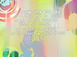 abstract_background dialogue digital_drawing_(artwork) digital_media_(artwork) english_text existential_crisis hemuchang hi_res offscreen_character psychedelic sequence silhouette talking_to_another text warm_colors white_text zero_pictured