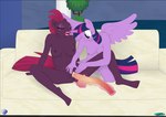 anthro breasts dildo duo equid equine fab3716 female female/female friendship_is_magic genitals hasbro hi_res horn mammal my_little_pony my_little_pony:_the_movie_(2017) mythological_creature mythological_equine mythology nude pussy sex_toy sex_toy_insertion tempest_shadow_(mlp) twilight_sparkle_(mlp) unicorn winged_unicorn wings