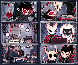 Rating: s
ID: 5709455
Date: 2025-07-14 23:09:13 -0400
Status: pending
Score: 3
2_horns 6_panel_comic absurd_res ambiguous_gender arthropod artist_logo biped black_eyes black_text briefcase cloak clothing comic cornifer_(hollow_knight) english_text exclamation_point eyes_closed female_(lore) fingers grimmchild_(hollow_knight) group hand_on_cheek hi_res holding_melee_weapon holding_object holding_weapon hollow_knight hollow_knight:_silksong hollow_knight_(character) horn hornet_(hollow_knight) lace_(hollow_knight:_silksong) logo looking_at_another male_(lore) melee_weapon motion_lines nail_(weapon) netmors pale_king_(hollow_knight) question_mark red_cloak red_clothing red_eyes standing team_cherry text the_knight_(hollow_knight) vessel_(species) weapon weapon_on_back white_text post #5709455