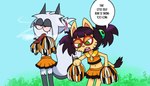 Rating: s
ID: 5572641
Date: 2025-05-14 20:34:36 -0400
Status: active
Score: 20
2025 3_fingers american_opossum annoyed anthro bangs biped black_bottomwear black_clothing black_markings black_shirt black_skirt black_tail black_tail_tuft black_text black_topwear blue_sky bottomwear braces buckteeth cheerleader child clock clothed clothed_anthro clothed_female clothing crop_top curled_tail day dialogue domestic_cat duo english_text eyelashes eyewear facial_markings felid feline felis female female_anthro fingers flat_chested fur glasses green_eyes grey_ears grey_hair grey_nose grey_tail hair half-closed_eyes head_markings holding_pom_poms hybrid ichduhernz leaning leaning_forward long_hair looking_at_watch maggie_(ichduhernz) mammal markings marsupial midriff multicolored_bottomwear multicolored_clothing multicolored_shirt multicolored_skirt multicolored_topwear narrowed_eyes navel nerd orange_bottomwear orange_clothing orange_shirt orange_skirt orange_topwear outside pigtails pink_inner_ear pink_sclera pink_tongue plant pointy_ears pom_poms poni_(ichduhernz) prick_ears purple_eyes red_eyewear red_glasses rodent round_glasses sciurid shirt skirt sky smoke smoking snout speech_bubble standing tail tail_tuft talking_to_another teeth text tongue topwear tree_squirrel tuft two_tone_bottomwear two_tone_clothing two_tone_skirt two_tone_tail underage_smoking watch whisker_markings wristwatch yellow_body yellow_clothing yellow_ears yellow_fur yellow_shirt yellow_tail yellow_topwear young young_anthro young_female post #5572641