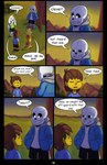 absolutedream absurd_res animated_skeleton asriel_dreemurr bone boss_monster_(undertale) bovid caprine comic comic_sans dialogue english_text frisk_(undertale) group hi_res human humor jokes lizard male mammal monster_kid not_furry_focus reptile sans_(undertale) scalie skeleton speech_bubble text undead undertale undertale_(series)