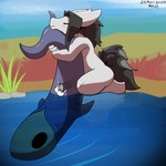 Rating: e
ID: 5611989
Date: 2025-05-31 16:39:54 -0400
Status: active
Score: 24
1:1 2025 animal_genitalia animal_penis anthro anthro_on_feral bestiality blue_body blue_skin blush bodily_fluids bound cloacal cloacal_penetration cum cum_in_cloaca cum_inside dated duo ejaculation equid equine equine_genitalia equine_penis eyes_closed female female_feral feral fish flared_penis fluffy_ears fur genital_fluids genitals gills grabbing_from_behind gradient_background grass grey_hair hair hi_res hooves horse horse_tail hug interspecies kneeling male male/female male_anthro mammal marine onyx_meda outside partially_submerged penetration penis plant reflection rock shaded signature simple_background sky tail tail_tied water white_body white_fur x-ray_view post #5611989