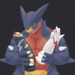 1:1 abs dildo dildo_transformation dildo_with_face garchomp generation_3_pokemon generation_4_pokemon hi_res inanimate_transformation male nintendo pecs pokemon pokemon_(species) repeated seviper sex_toy sex_toy_transformation simple_background solo transformation zangoose