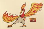 2016 4_toes alternate_color alternate_species ambiguous_gender anisodactyl avian avian_feet beak claws english_text european_mythology fakemon fearow feather_tuft feathers featureless_crotch feet feral fighting_pose fire firefightdex flaming_hair flaming_tail flaming_wings front_view frown full-length_portrait generation_1_pokemon greek_mythology grey_body grey_feathers hatching_(art) leaning looking_at_viewer marco_fanjul marker_(artwork) mixed_media multicolored_body multicolored_feathers mythological_avian mythological_bird mythological_creature mythological_firebird mythology neck_tuft nintendo nude orange_beak orange_wings pen_(artwork) phoenix pokemon pokemon_(species) portrait pose pseudo_hair pupils red_body red_feathers shaded shadow simple_background slit_pupils solo spread_wings standing tail talons text toe_claws toes toony traditional_media_(artwork) tuft unusual_anatomy unusual_wings white_background white_claws winged_arms wings yellow_body yellow_feathers