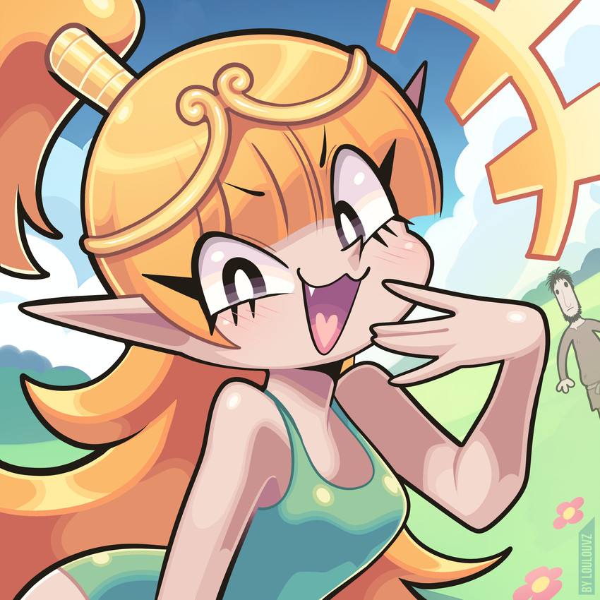 elf and human (elf comic) created by loulouvz