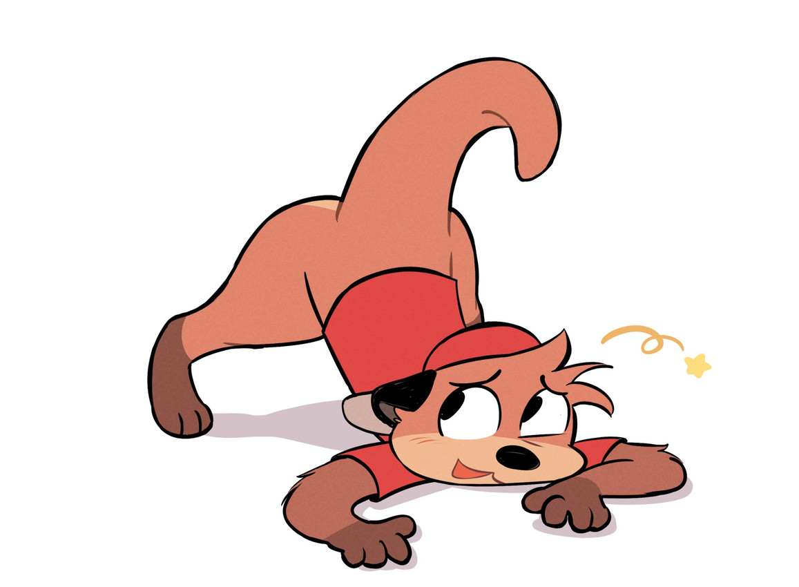 chester the otter (vtuber) created by imkrisyim