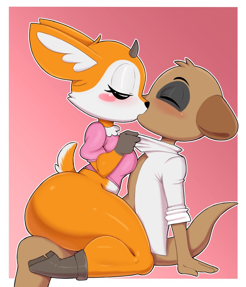 chief komiya and tsunoda (aggretsuko and etc) created by mehdrawings