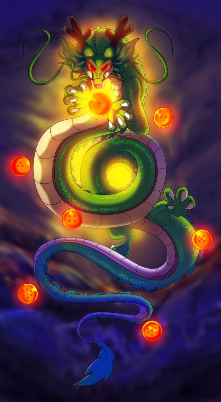 shenron (east asian mythology and etc) created by plaguedogs123