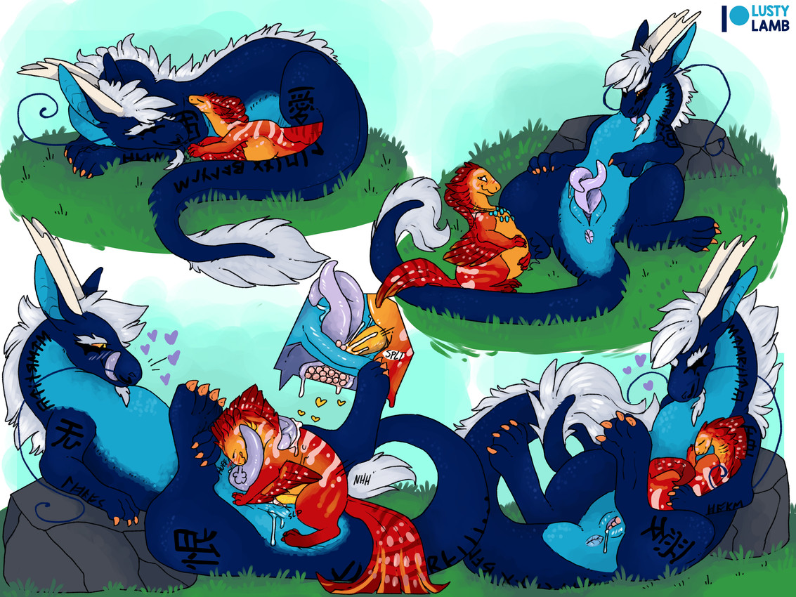 aria and geminii (east asian mythology and etc) created by lustylamb