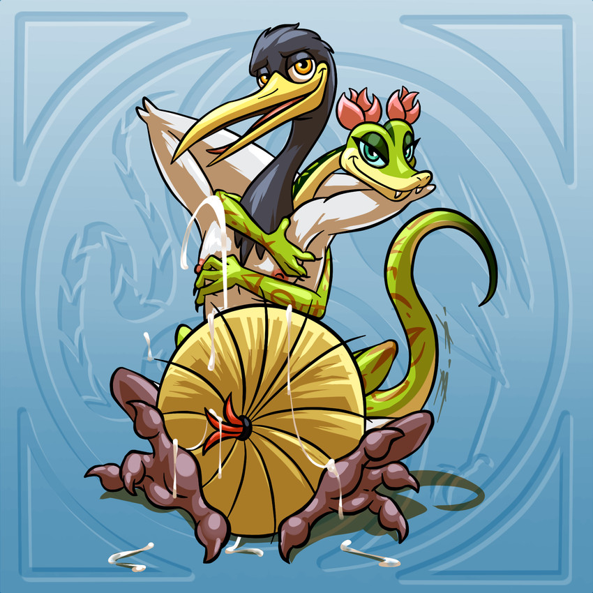 master crane and master viper (kung fu panda and etc) created by bassybefuddle