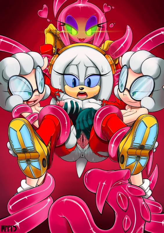 fan character, venus, and zeta the echidna (project x love potion disaster and etc) created by marthedog