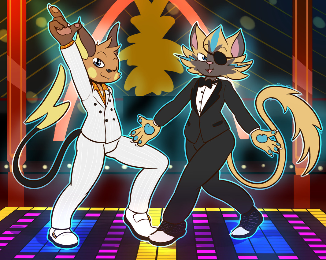 raichu and toshabi (yakuza (series) and etc) created by felino