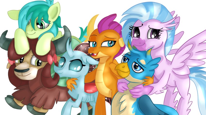 silverstream, yona yak, ocellus, sandbar, smolder, and etc (friendship is magic and etc) created by jbond