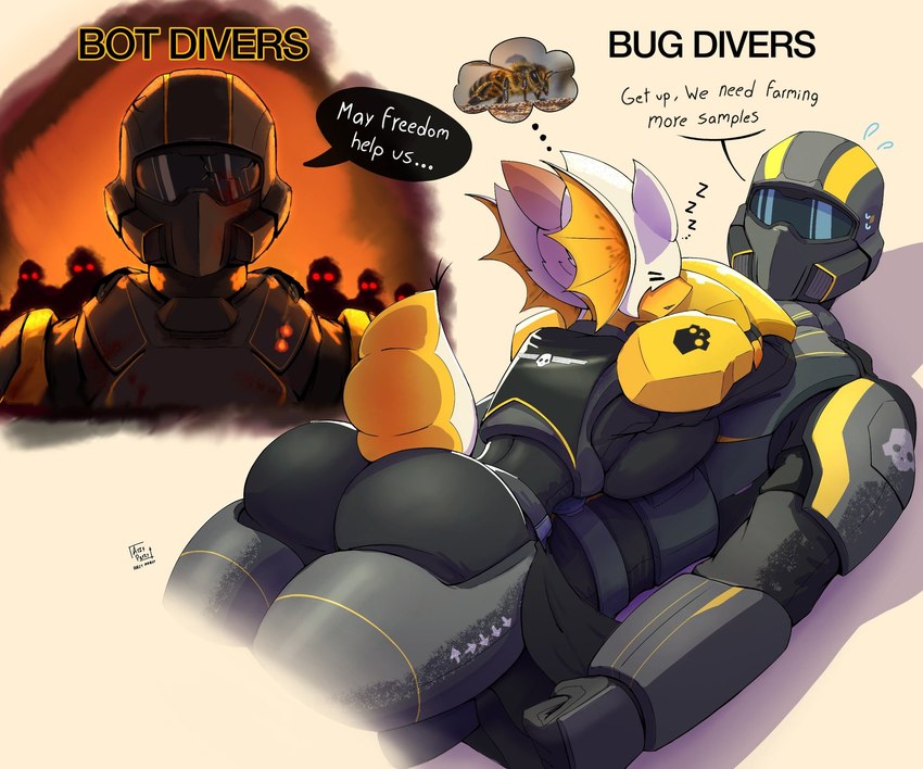 helldivers created by arzy parzy