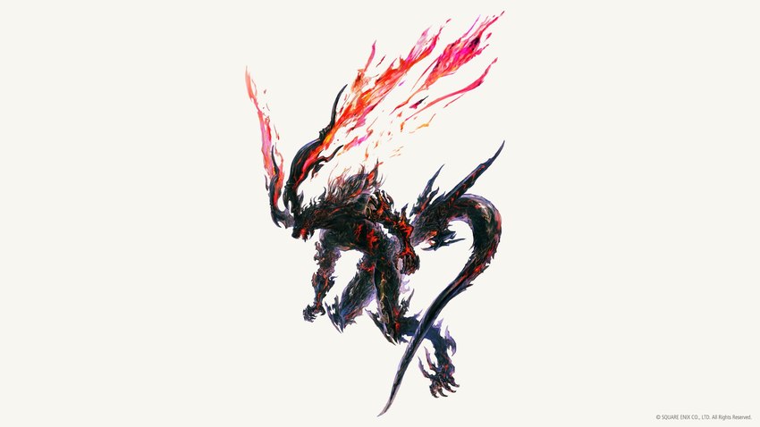 clive rosfield, ifrit, and ifrit (final fantasy xvi and etc)