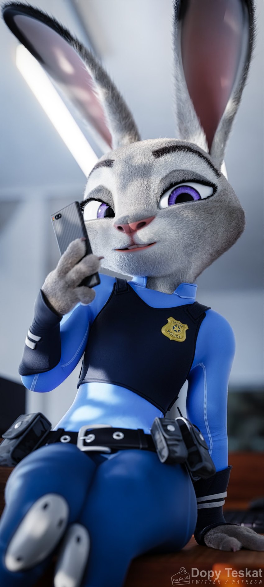 judy hopps (zootopia and etc) created by sashacakes