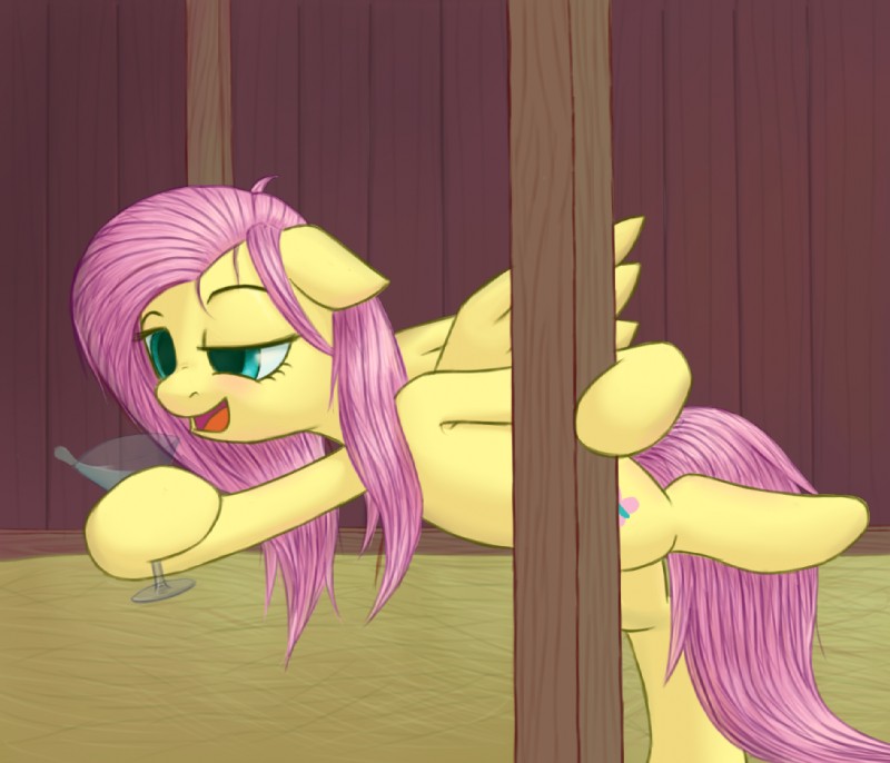 fluttershy (friendship is magic and etc) created by lurarin