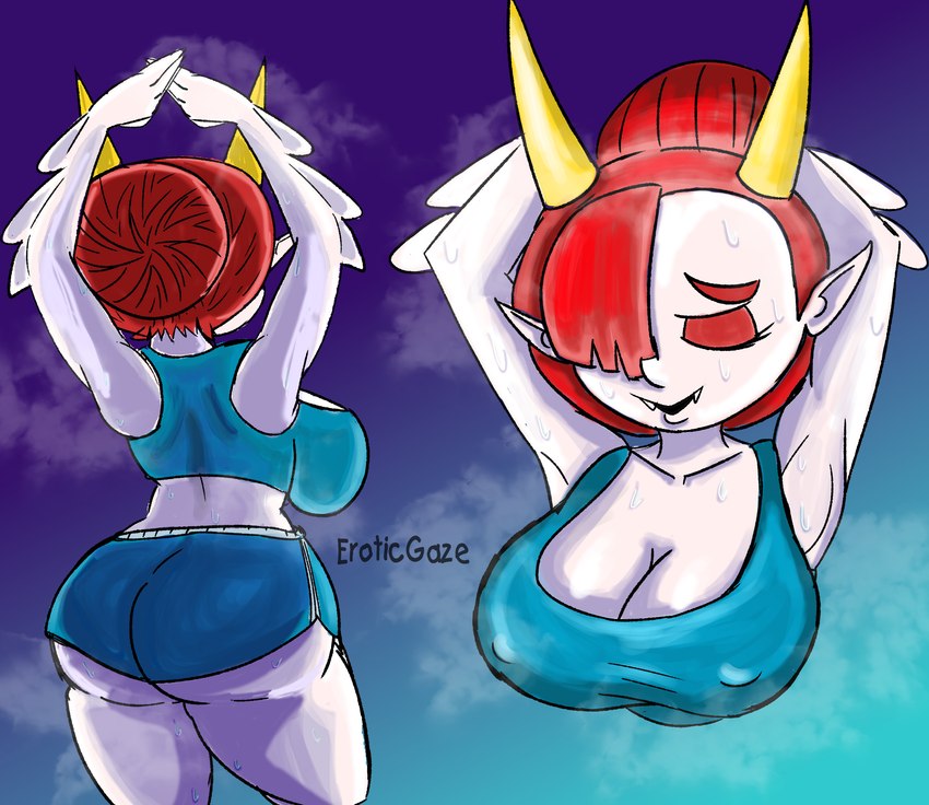 hekapoo (star vs. the forces of evil and etc) created by eroticgaze