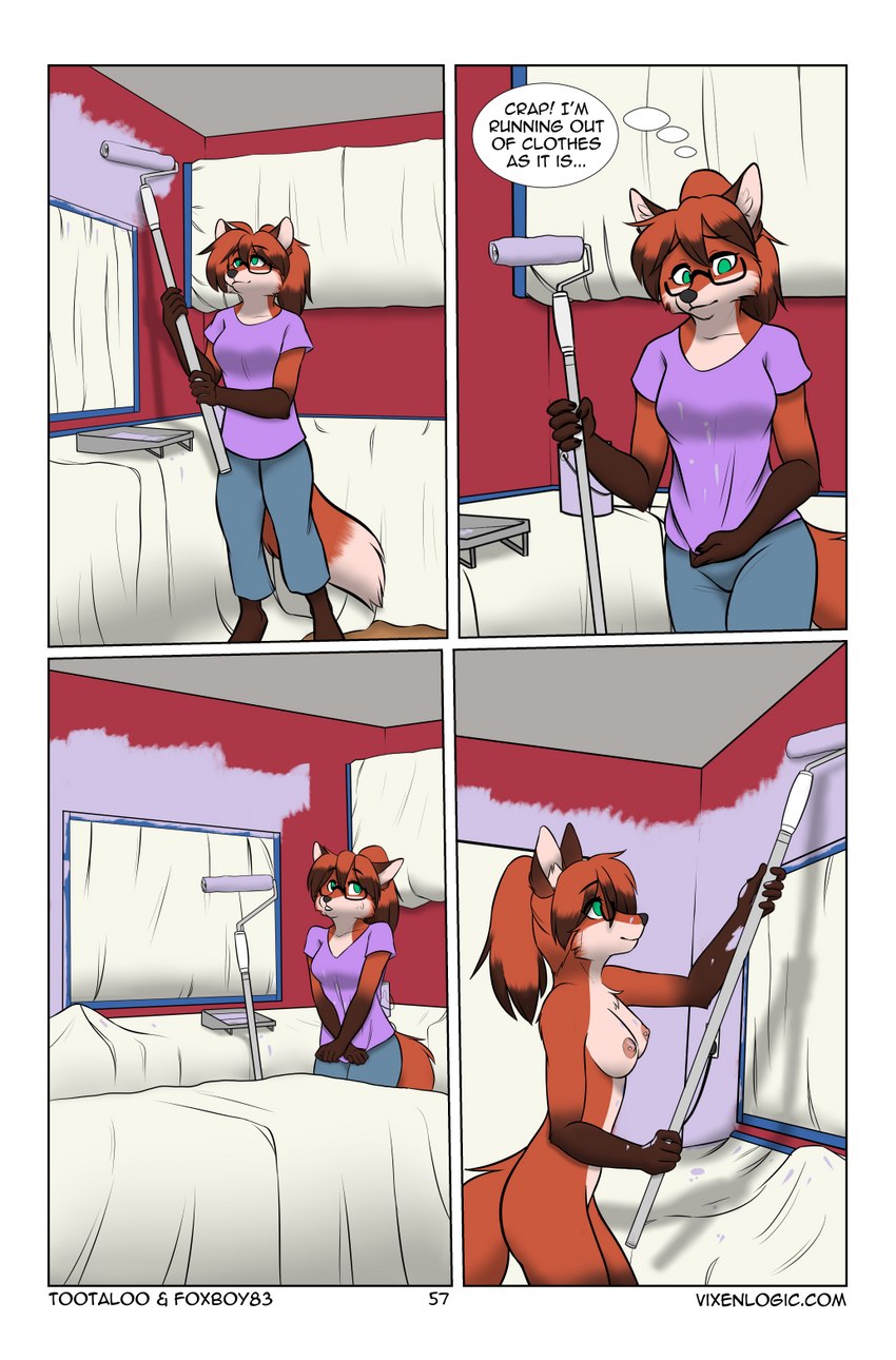 red (vixen logic) created by foxboy83 and tootaloo