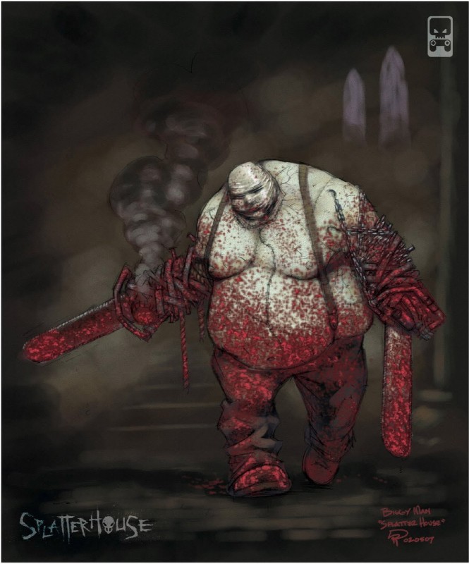 biggy man (splatterhouse) created by roger robinson