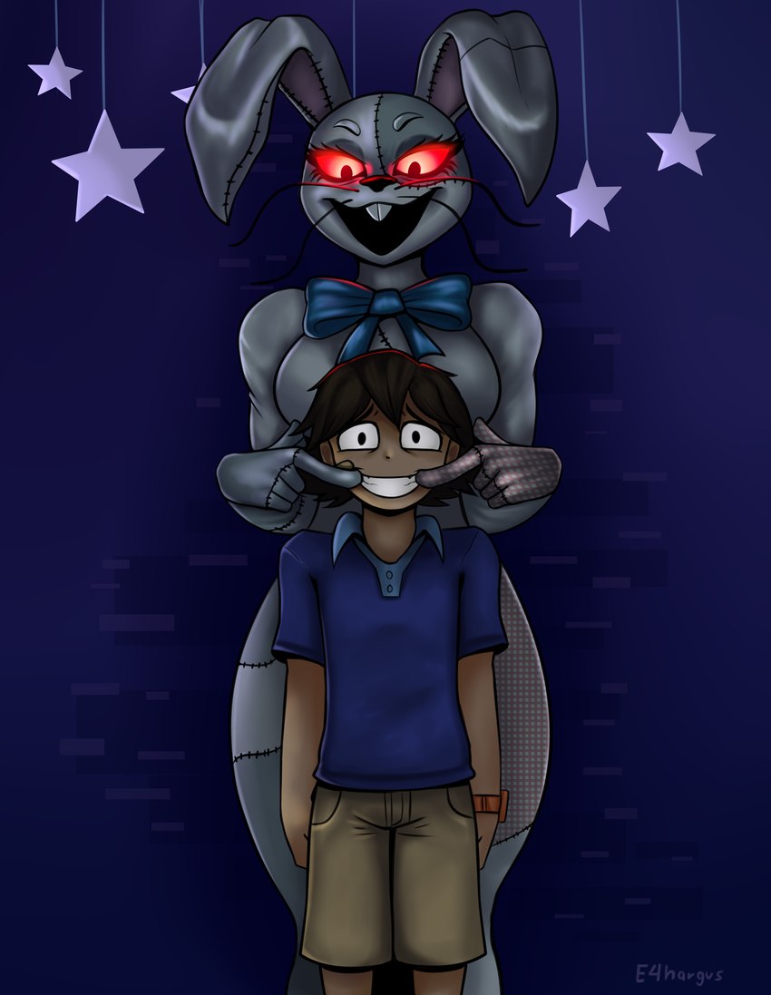 gregory and vanny (five nights at freddy's: security breach and etc) created by e4hargus