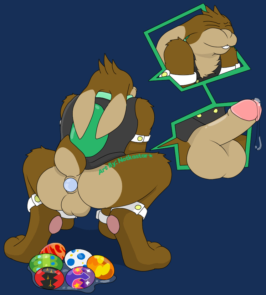 easter bunny (easter) created by notkastar