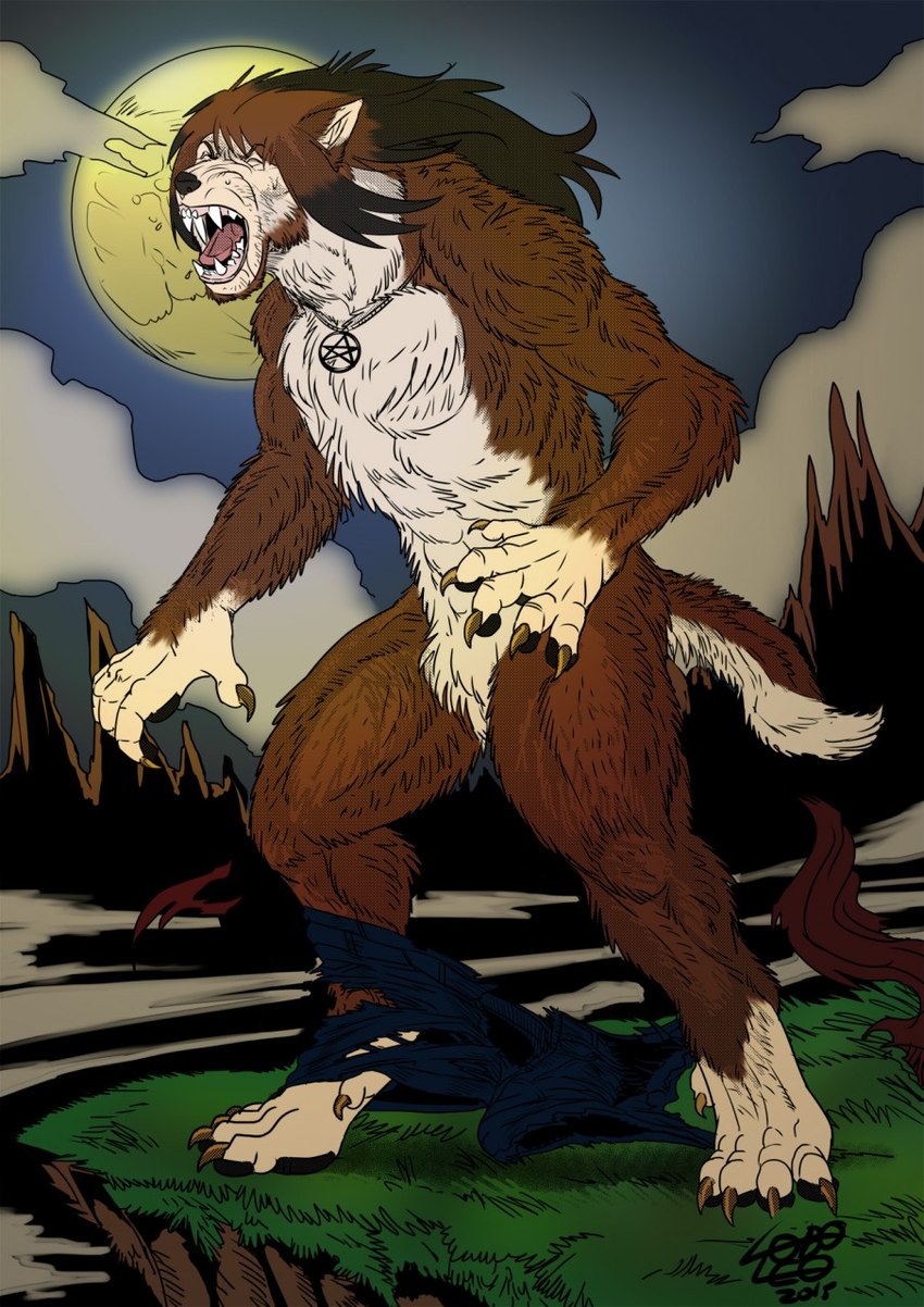 pentawolf (mythology) created by loboleo