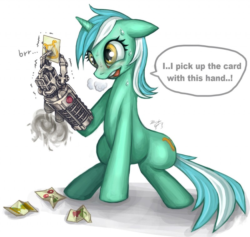 lyra heartstrings (friendship is magic and etc) created by heatboom