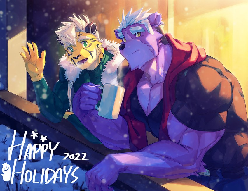 nate and pike (happy holidays and etc) created by kuron