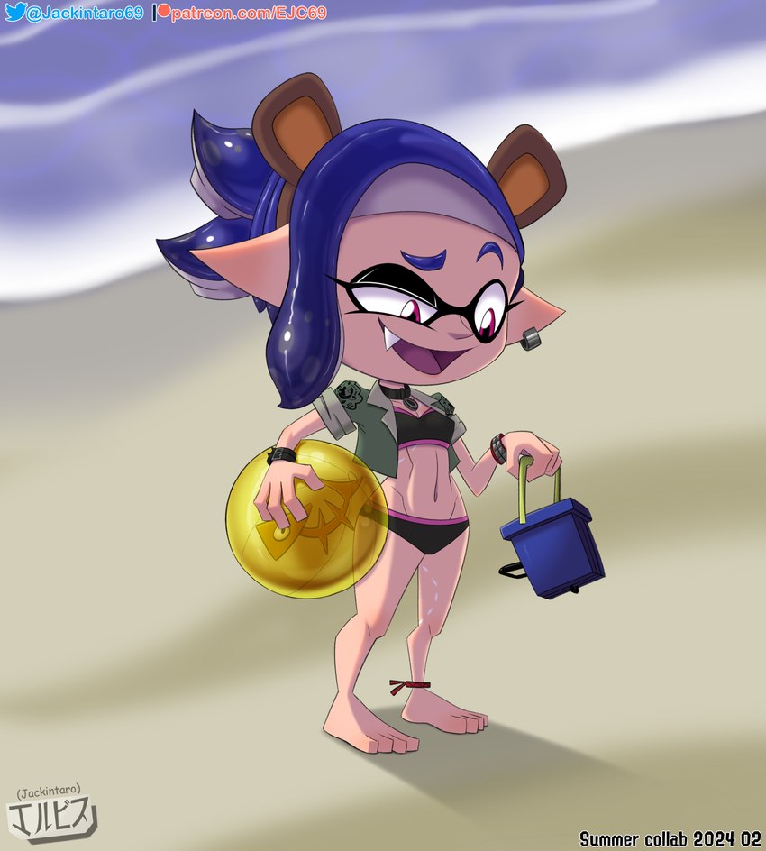 inkling girl (nintendo and etc) created by jackintaro