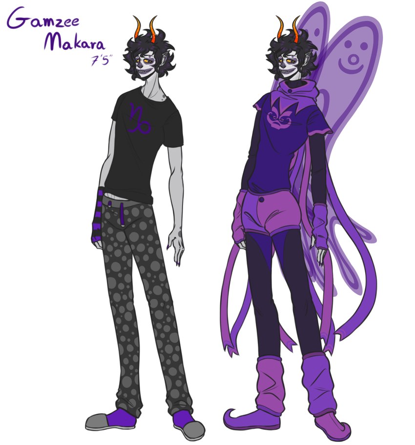 gamzee makara (ms paint adventures and etc) created by striding feather