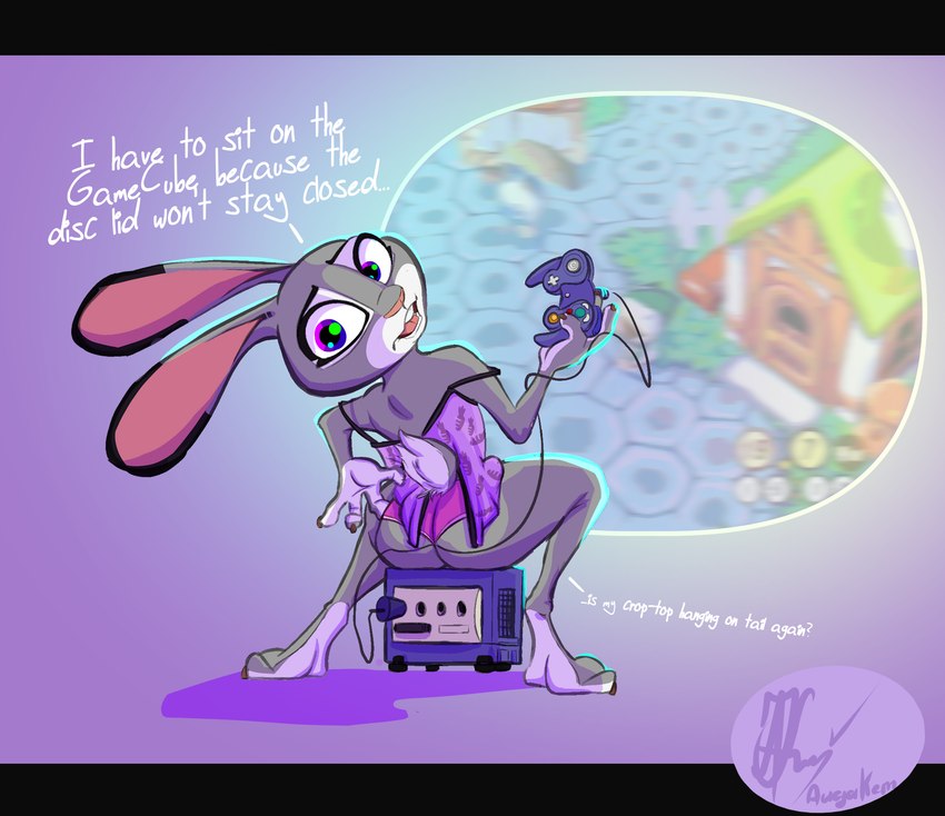 judy hopps (gamecube and etc) created by auga
