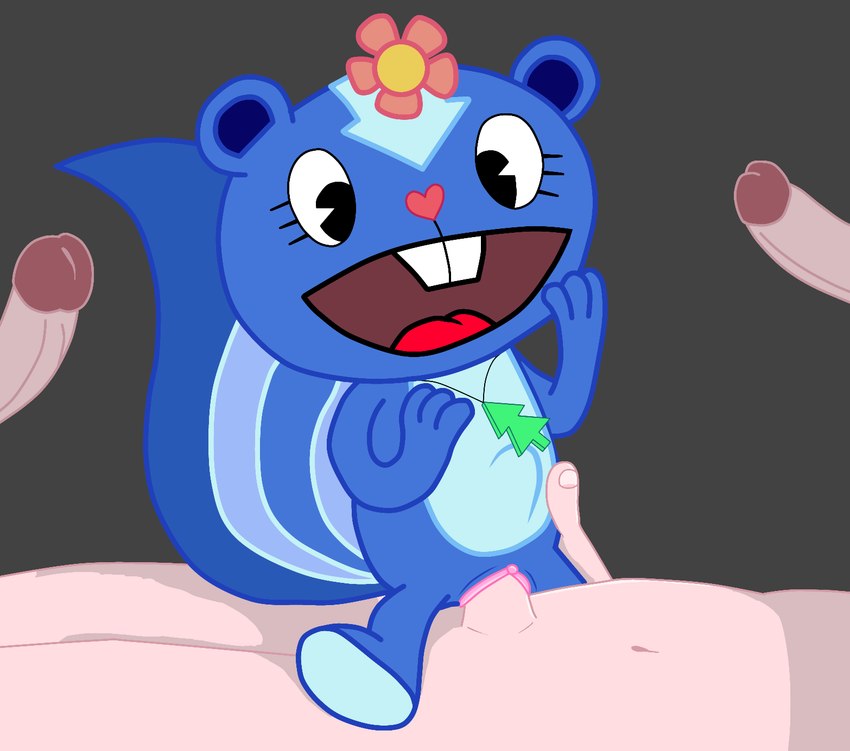 petunia (happy tree friends) created by tons1 (artist)