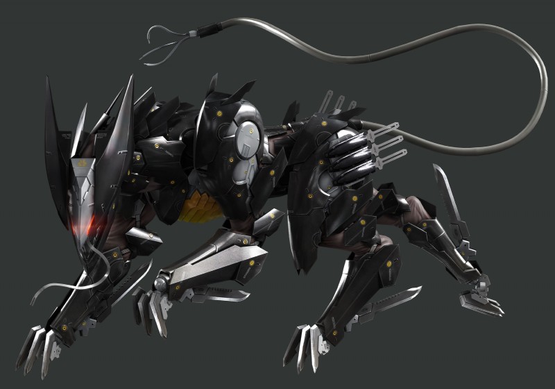 blade wolf (metal gear rising: revengeance and etc) created by unknown artist