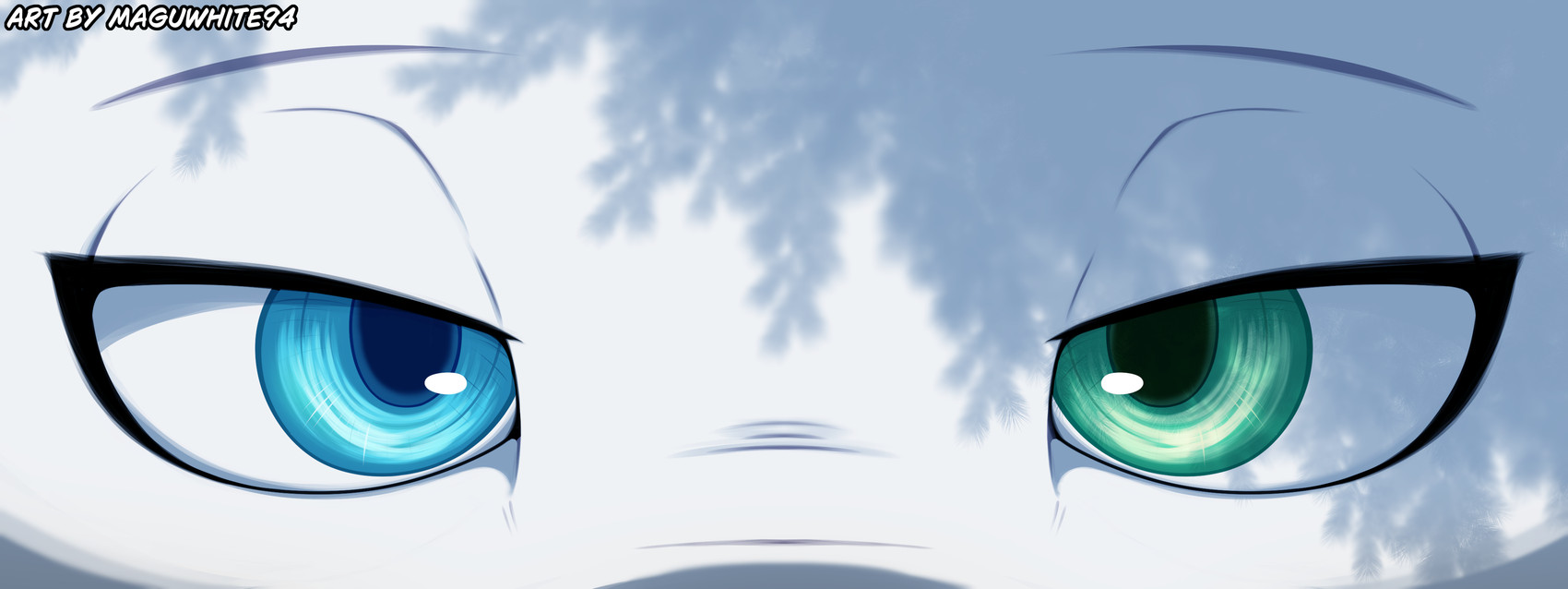 fan character and yuki (nintendo and etc) created by maguwhite (artist)