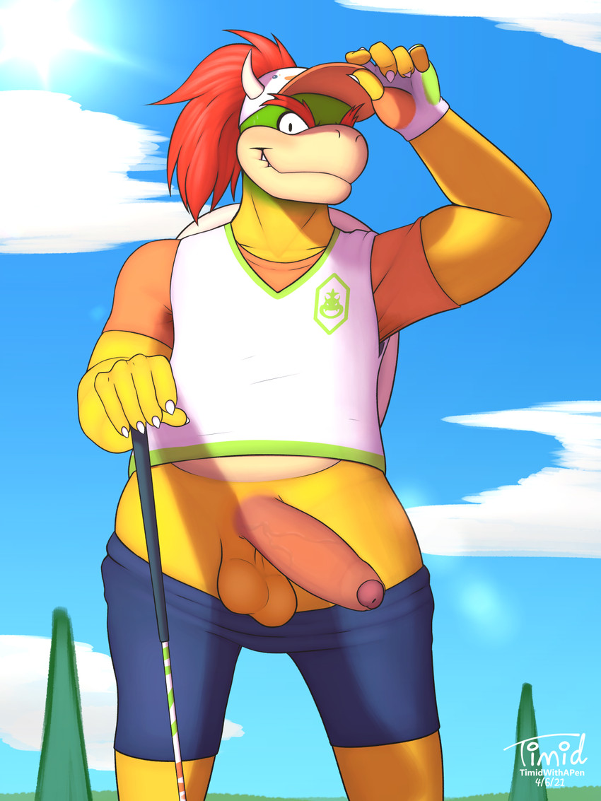 bowser jr. (mario bros and etc) created by timidwithapen