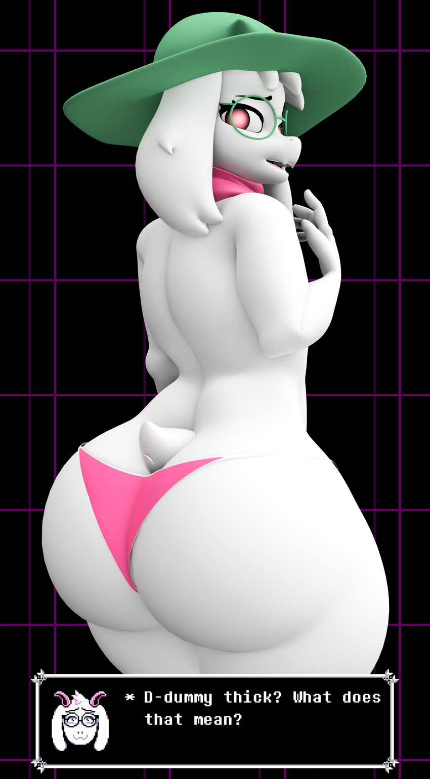 ralsei (undertale (series) and etc) created by kovasfox