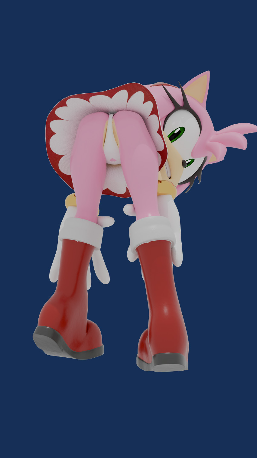 amy rose (sonic the hedgehog (series) and etc) created by marbleous