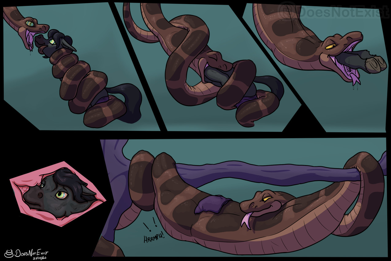 kaa and zaid mckellar (the jungle book and etc) created by doesnotexist