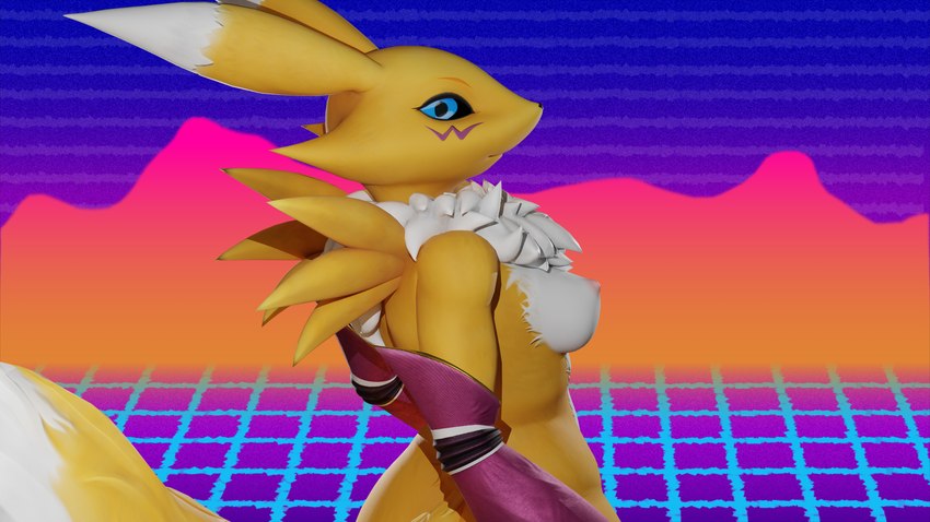 warfare renamon (bandai namco and etc) created by stikcs