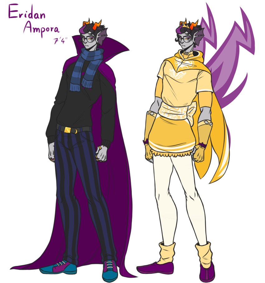 eridan ampora (ms paint adventures and etc) created by striding feather