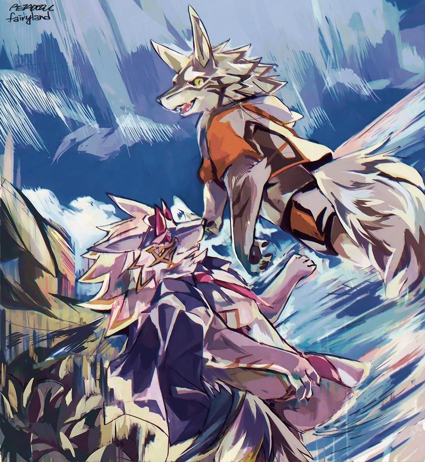 bael and seth (tokyo afterschool summoners and etc) created by petadodu