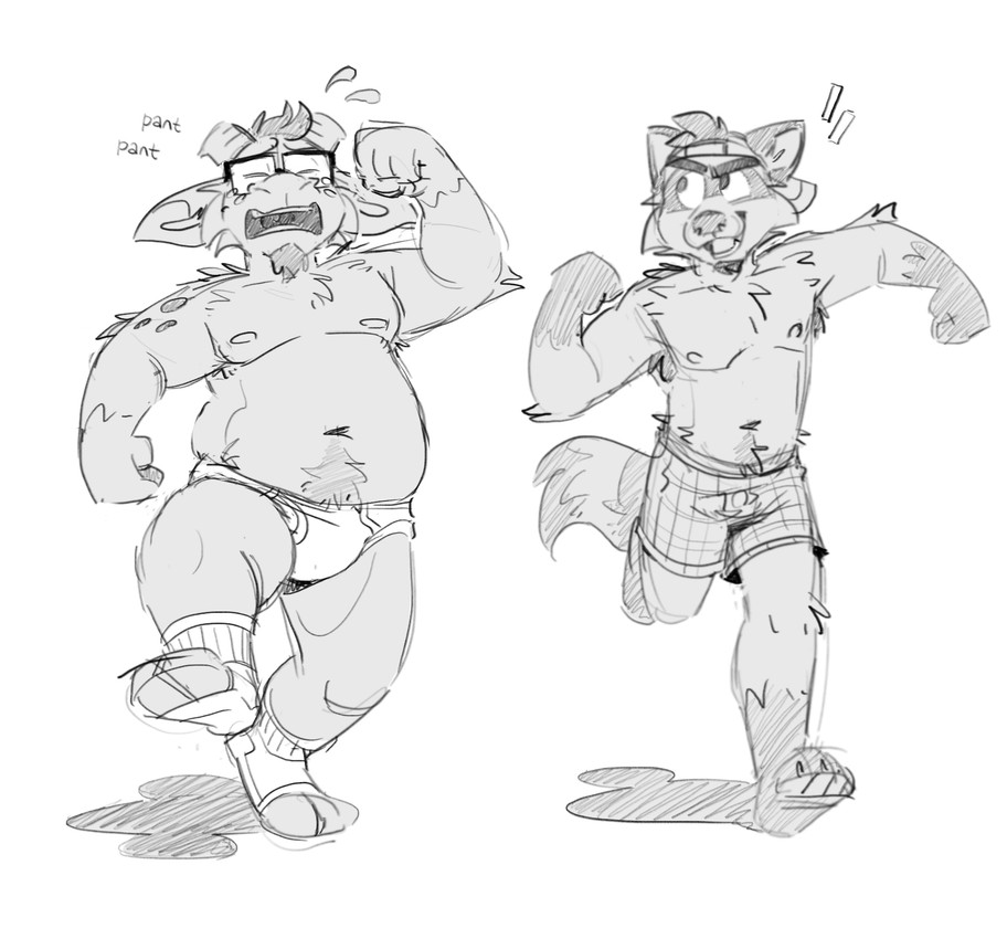 gary and sam created by tinydeerguy